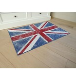 Mooi en voordelig tapijt met vintage Engelse vlag