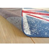 Mooi en voordelig tapijt met vintage Engelse vlag