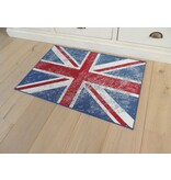 Mooi en voordelig tapijt met vintage Engelse vlag