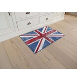 Mooi en voordelig tapijt met vintage Engelse vlag