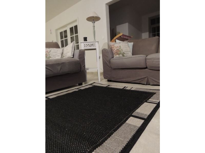 Modern vlak tapijt met sisal look New York