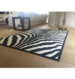 Tapijt met zebraprint