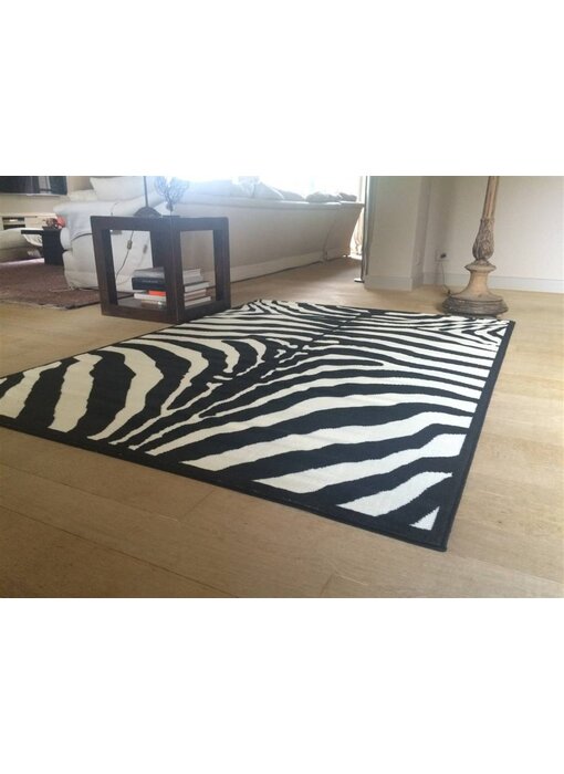 Tapijt met zebraprint