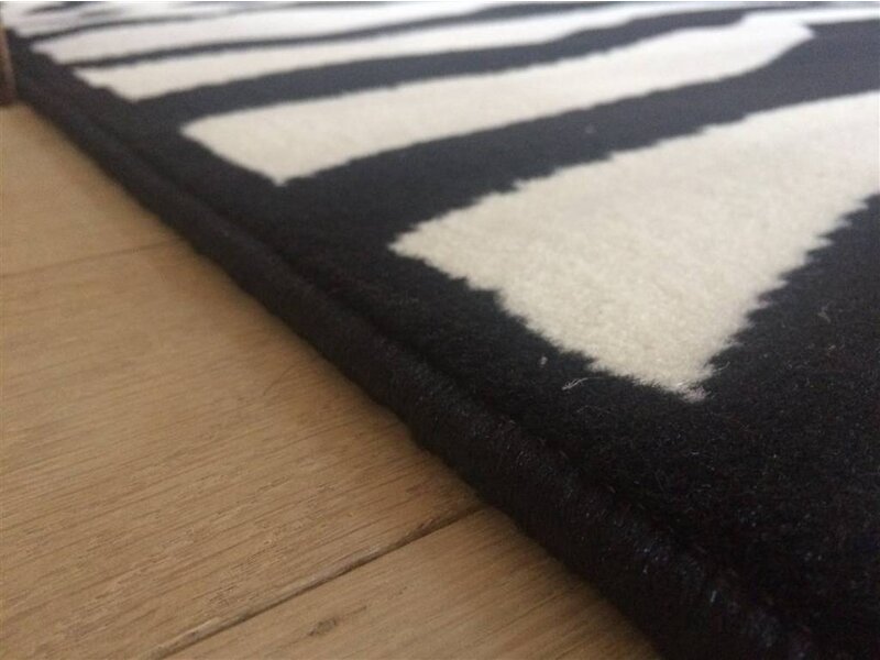 Tapijt met zebraprint