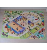 Speelkleed met grote Rijschool of Manège voor paarden