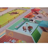 Speelkleed met grote Rijschool of Manège voor paarden