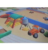 Speelkleed met grote Rijschool of Manège voor paarden