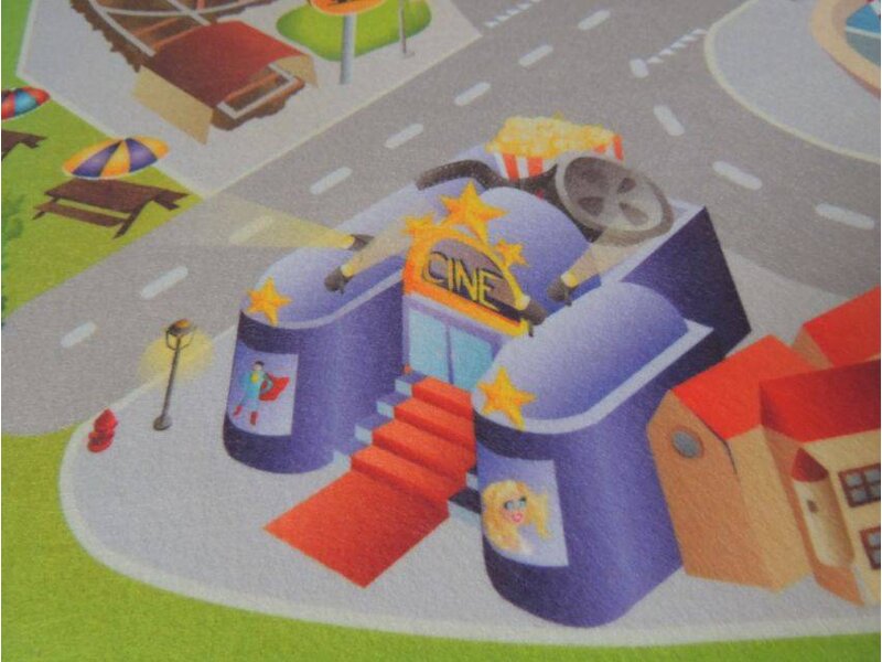 Verkeerstapijt 80x120cm of 100x150cm