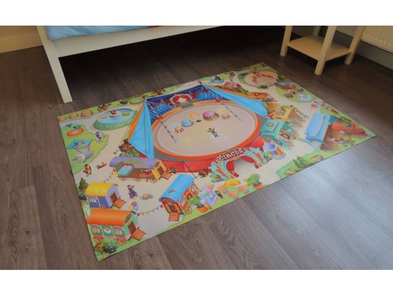 Grote speelmat Circus 100x150