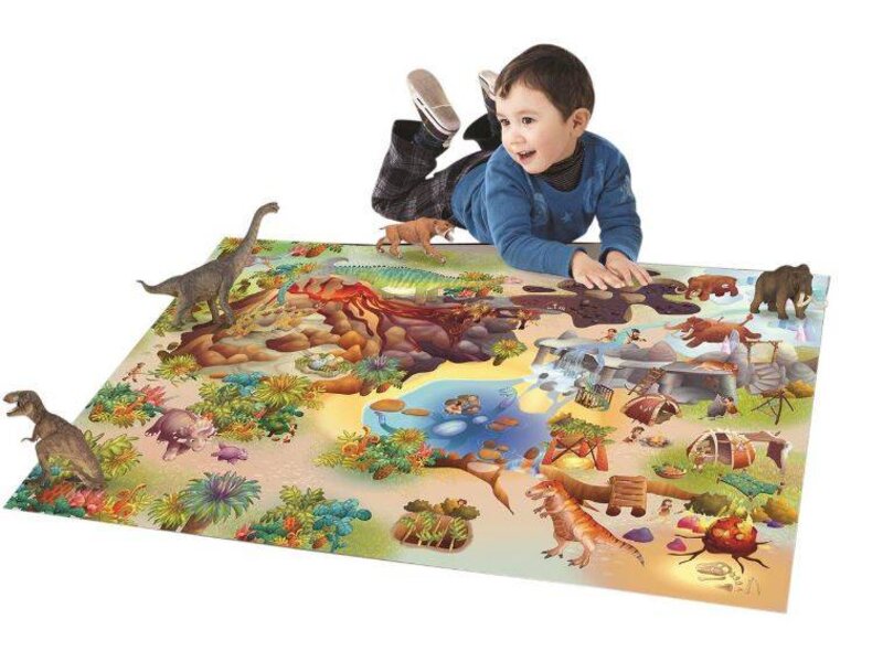 Grote speelmat dinosaurus 100x150cm