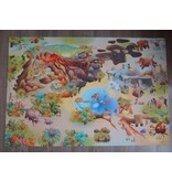 Grote speelmat dinosaurus 100x150cm