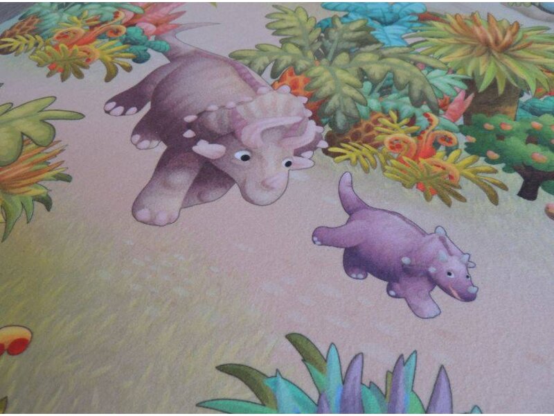 Grote speelmat dinosaurus 100x150cm