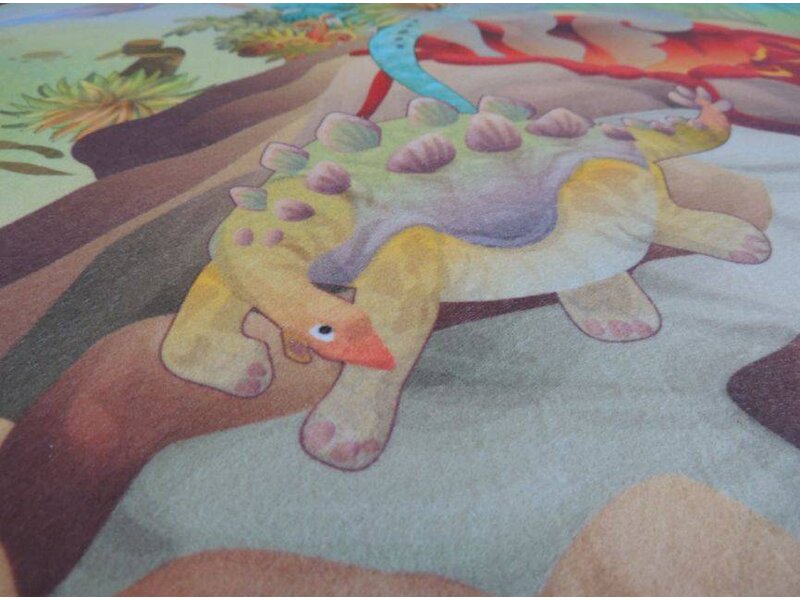 Grote speelmat dinosaurus 100x150cm