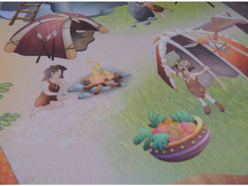 Grote speelmat dinosaurus 100x150cm
