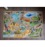 Speeltapijt Dierentuin 80x120 of 100x150cm