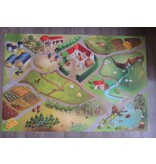 Speeltapijt boerderij 80x120 of 100x150cm