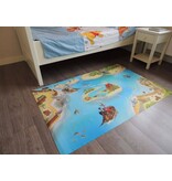 Leuk kindertapijt Piraten 80x120 of 100x150