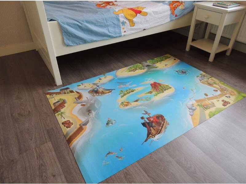 Leuk kindertapijt Piraten 80x120 of 100x150