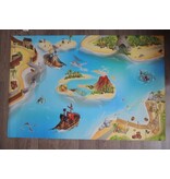 Leuk kindertapijt Piraten 80x120 of 100x150