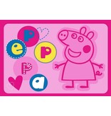 Mooi roze tapijt Peppa Pig 95x133