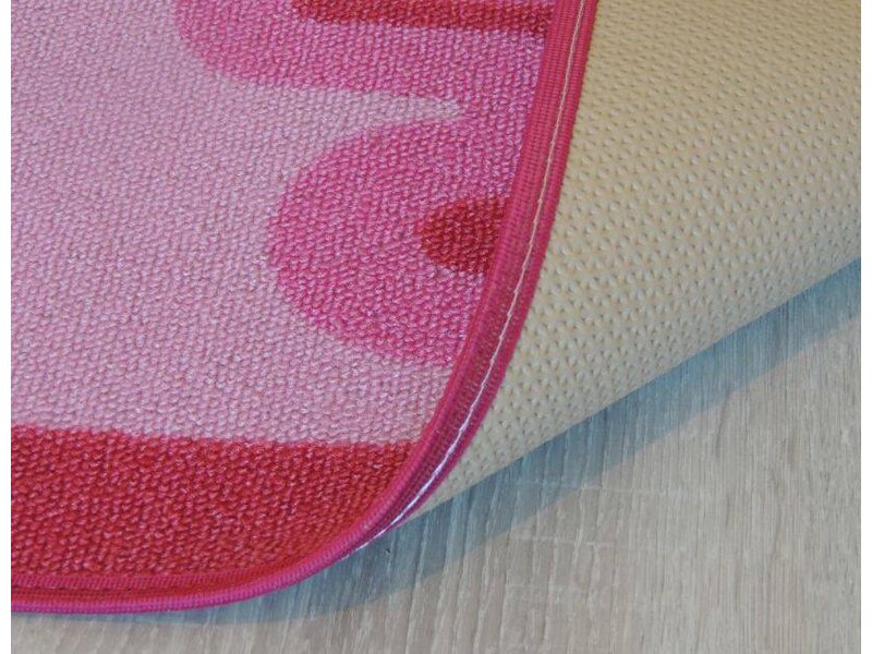 Mooi roze tapijt Peppa Pig 95x133