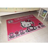 Roze kinderkamertapijt Hello Kitty 95x133cm