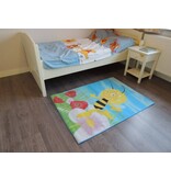 Kleurrijk vloerkleed Maya de Bij Afmeting 95x133cm
