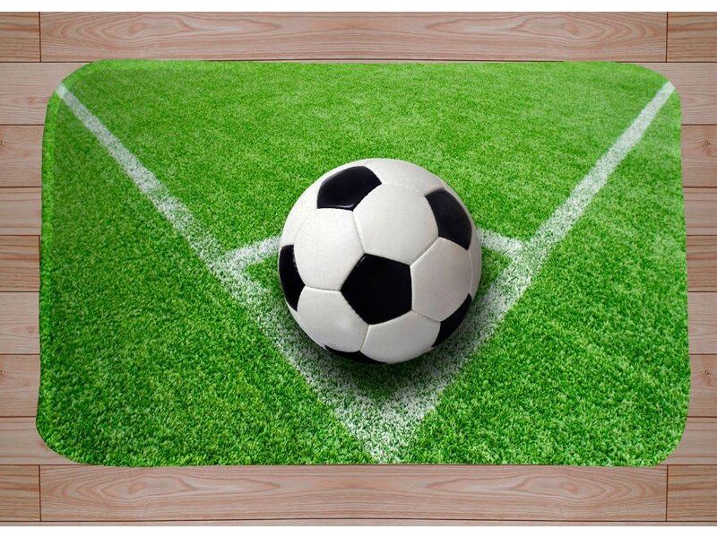Speelmat voetbalveld 80 x120cm