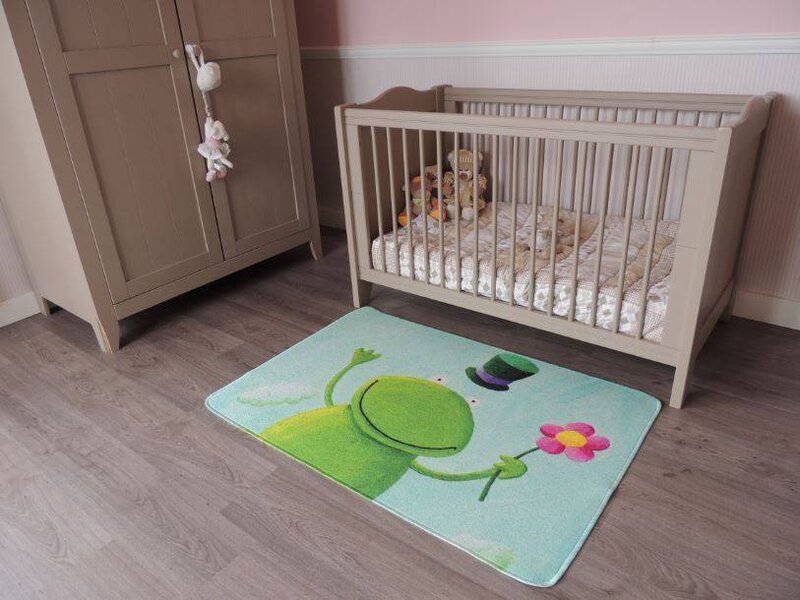 Leuk kindertapijt voor babykamer 80x120cm