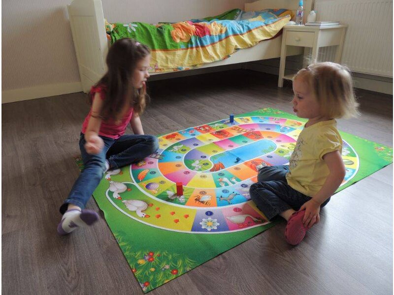 Leuk speelkleed ganzenspel 80x120 of 100x150