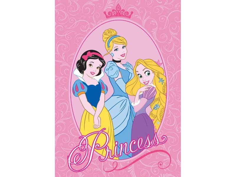Tapijt meisjeskamer Prinsessen 95 x 133cm