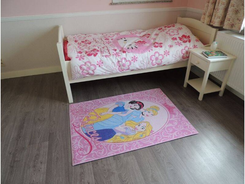 Tapijt meisjeskamer Prinsessen 95 x 133cm