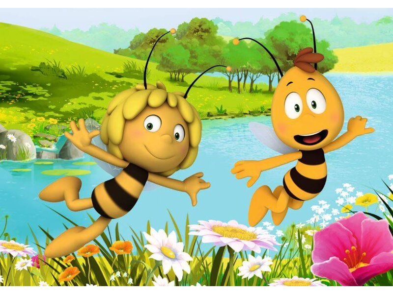 Speelmat Maya en Willy 95x133cm