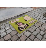 Kokosmat met print 40x60cm