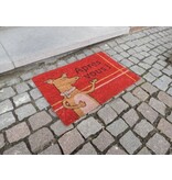 Kokosmat met print 40x60cm