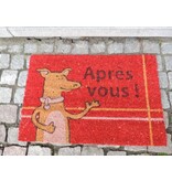 Kokosmat met print 40x60cm