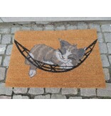 Goedkope kokosmat met print 40x60cm