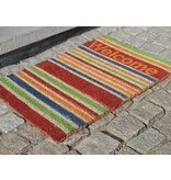 100% kokosmat handbedrukt 40x60cm
