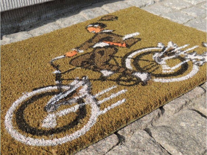 Cocosmat voor aan deur 40x60cm