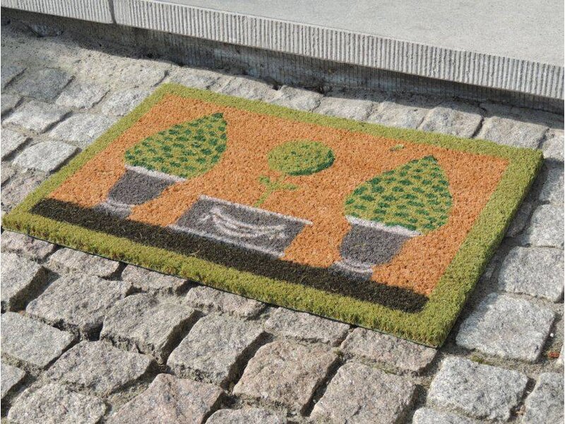 100% kokosmat handbedrukt 40x60cm
