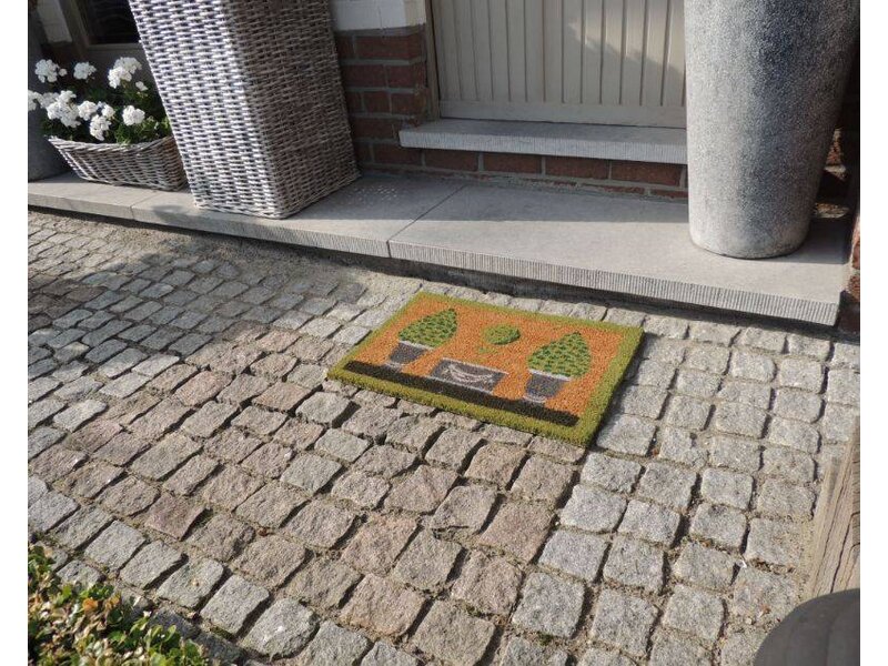 100% kokosmat handbedrukt 40x60cm