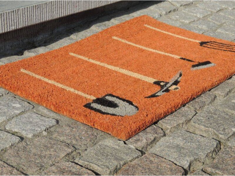 100% kokosmat handbedrukt 40x60cm