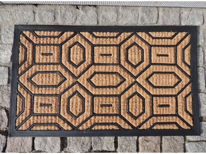 Deurmat in kokos 45x75cm