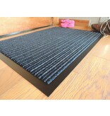 Deurmat voor binnen blauw 60x80