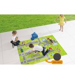 Speelmat met rubberen onderkant voor buiten 95x120 of 130x190
