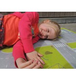 Speelmat met rubberen onderkant voor buiten 95x120 of 130x190