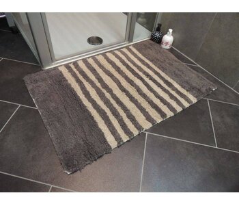 Badkamertapijt Taupe en Beige