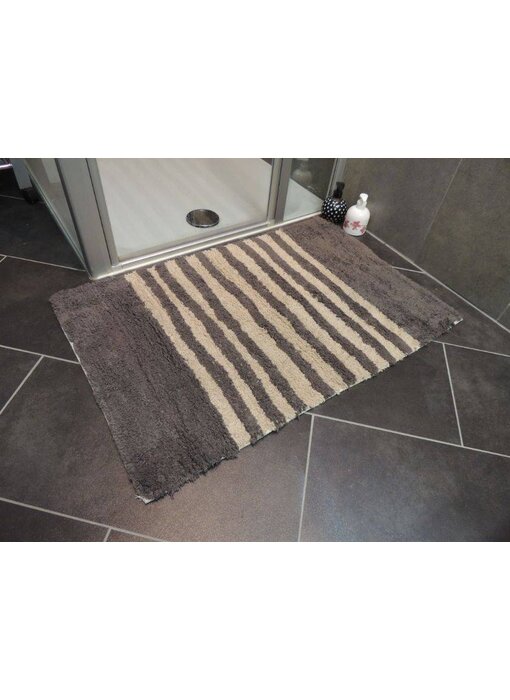 Badkamertapijt Taupe en Beige
