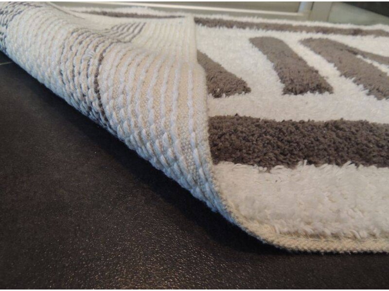 Witte badmat 50x80