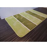 Groene badmat met antislip onderkant